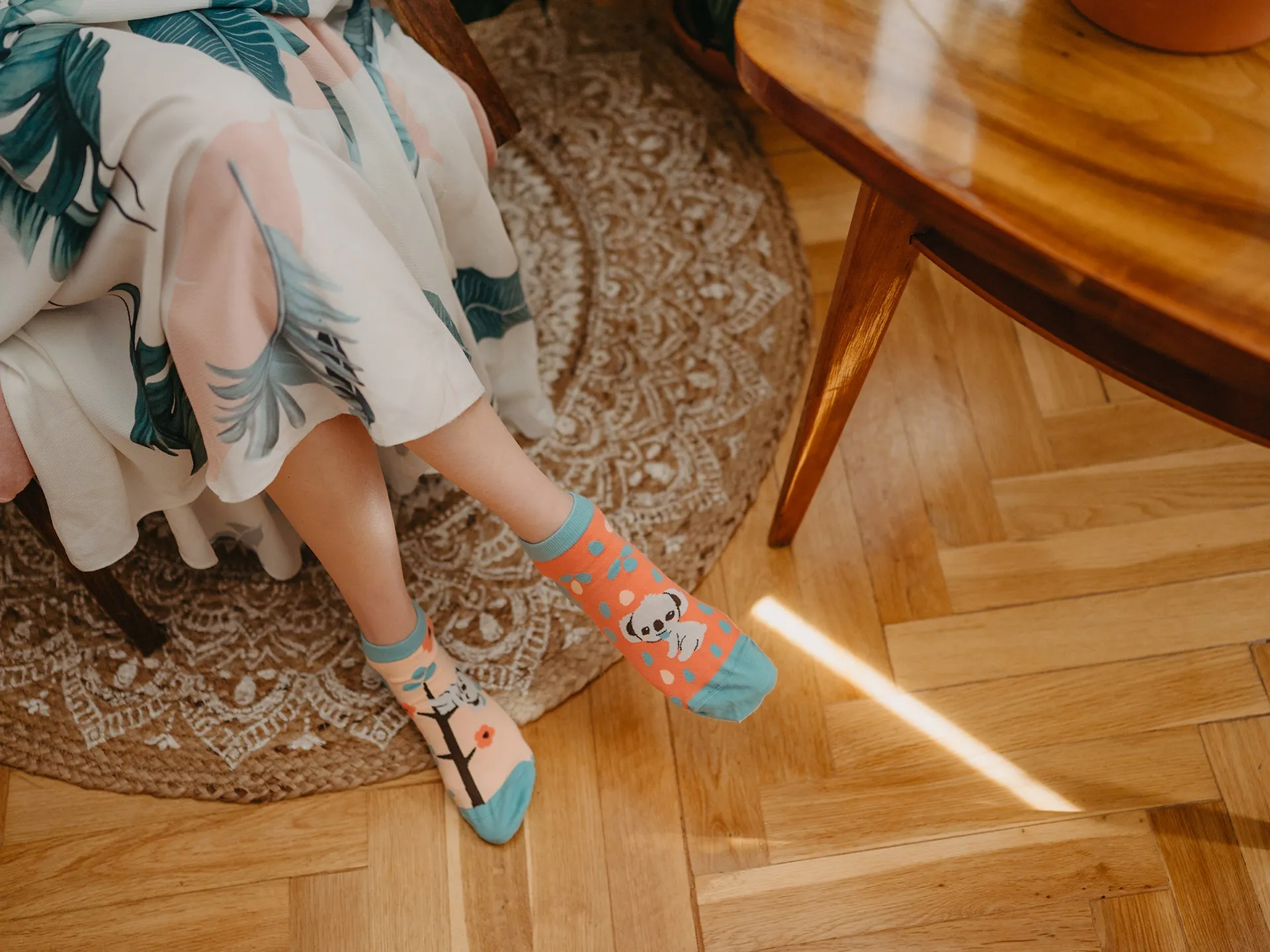 Socquettes rigolotes Koala somnolant - Image 6