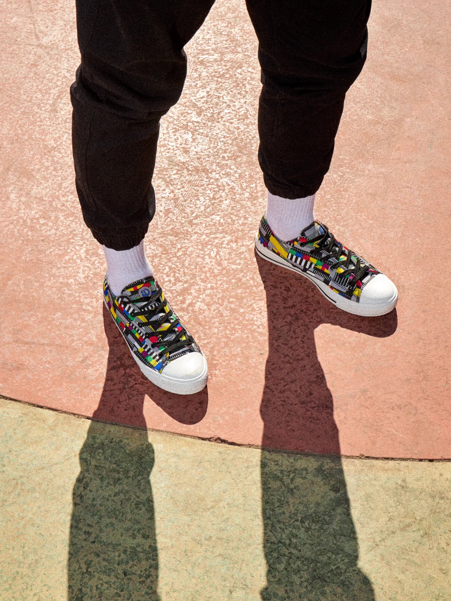 Chaussures en toile rigolotes Mire de télévision - Image 7