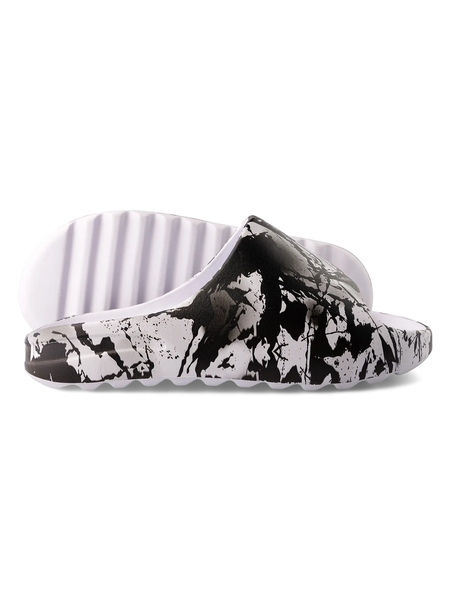 Sandales rigolotes chunky Taches noires et blanches - Image 3