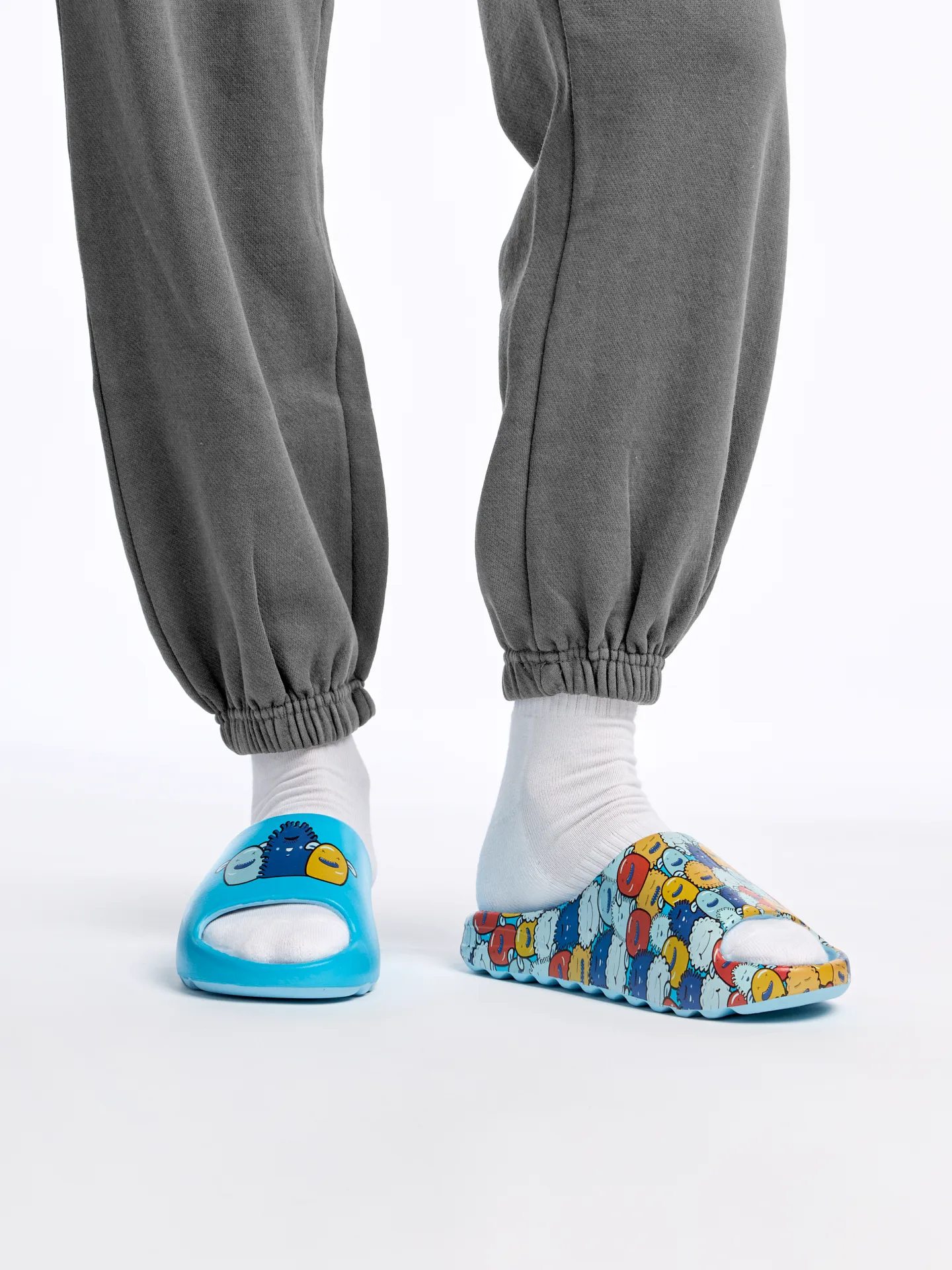 Sandales rigolotes chunky Monstres drôles - Image 5