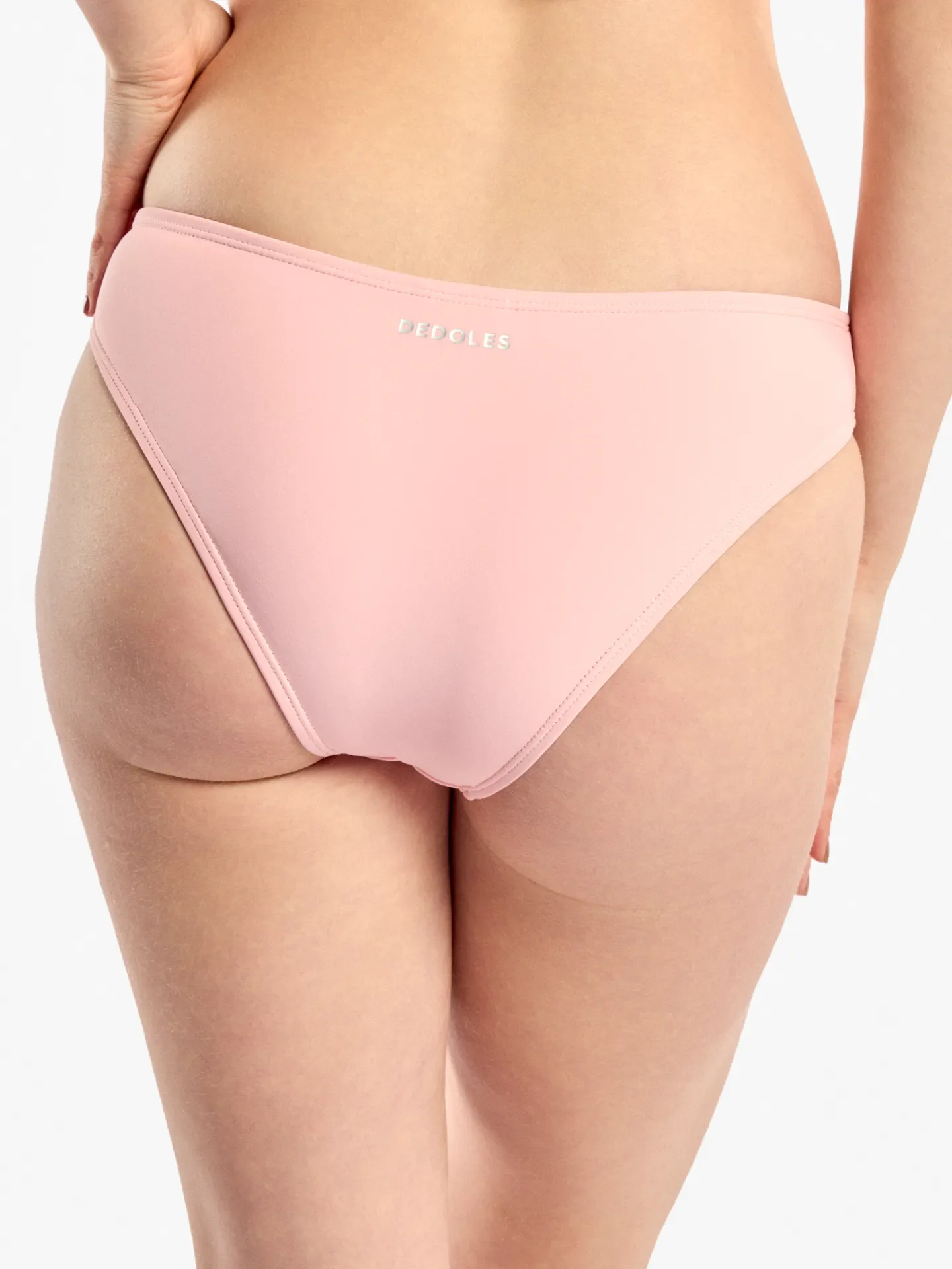 Culotte bikini crème rose - Image 4
