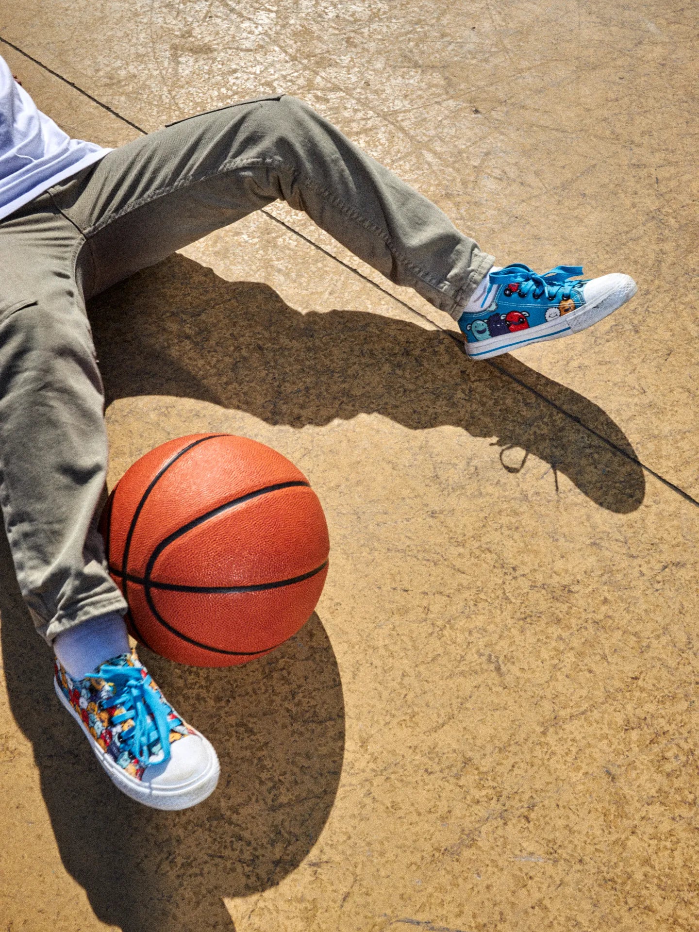 Chaussures en toile rigolotes pour enfants Monstres drôles - Image 9