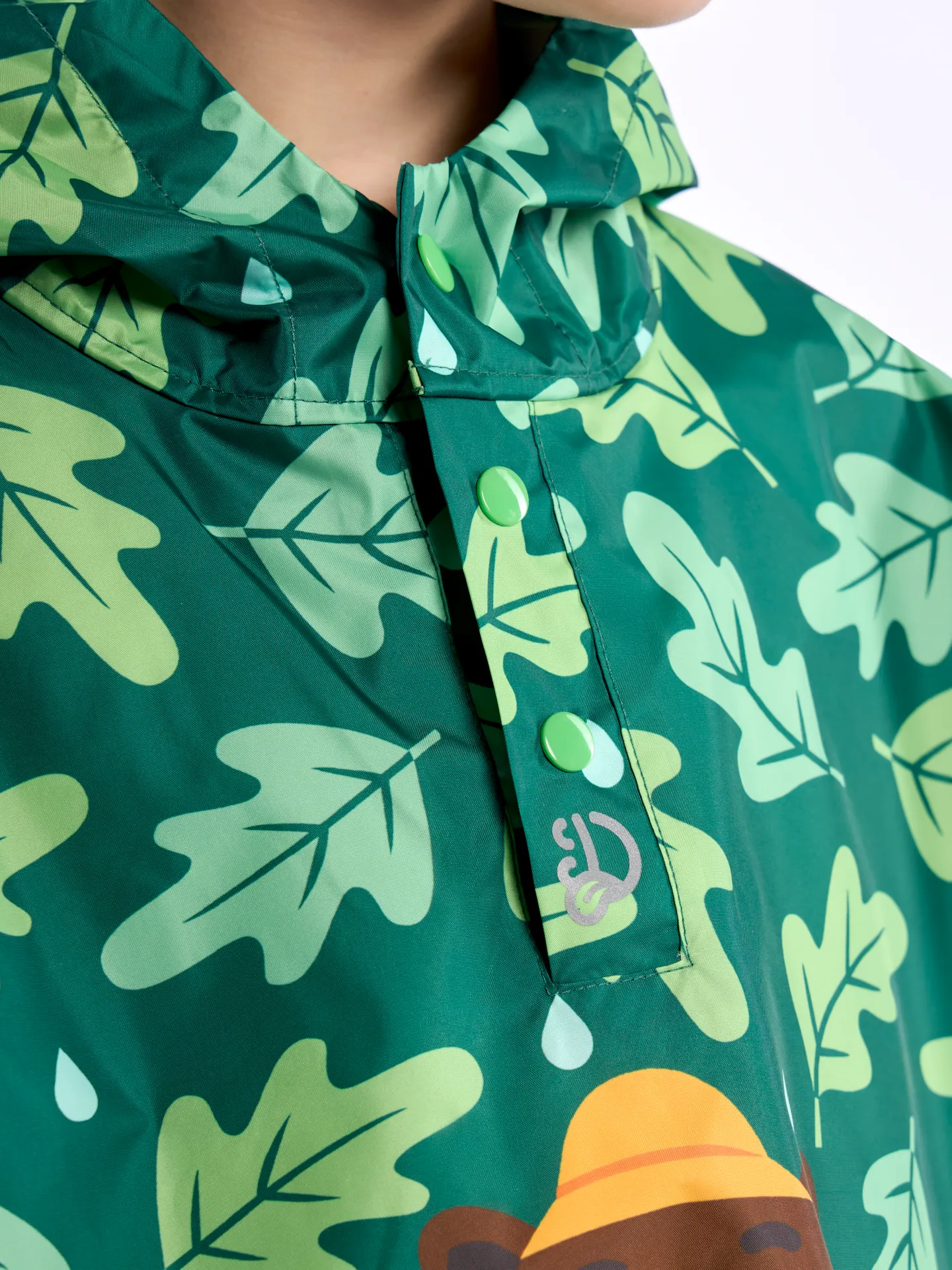 Manteau de pluie rigolo pour enfants Ours en manteau de pluie - Image 4