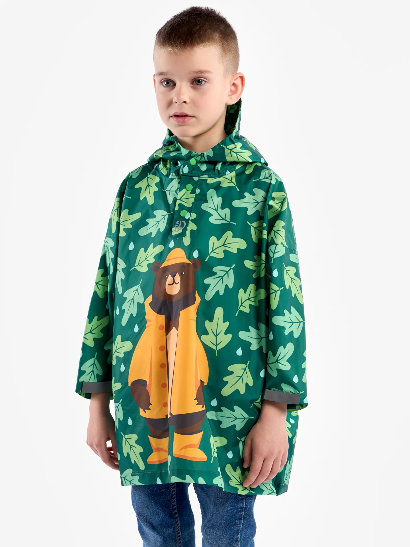 Manteau de pluie rigolo pour enfants Ours en manteau de pluie - Image 5