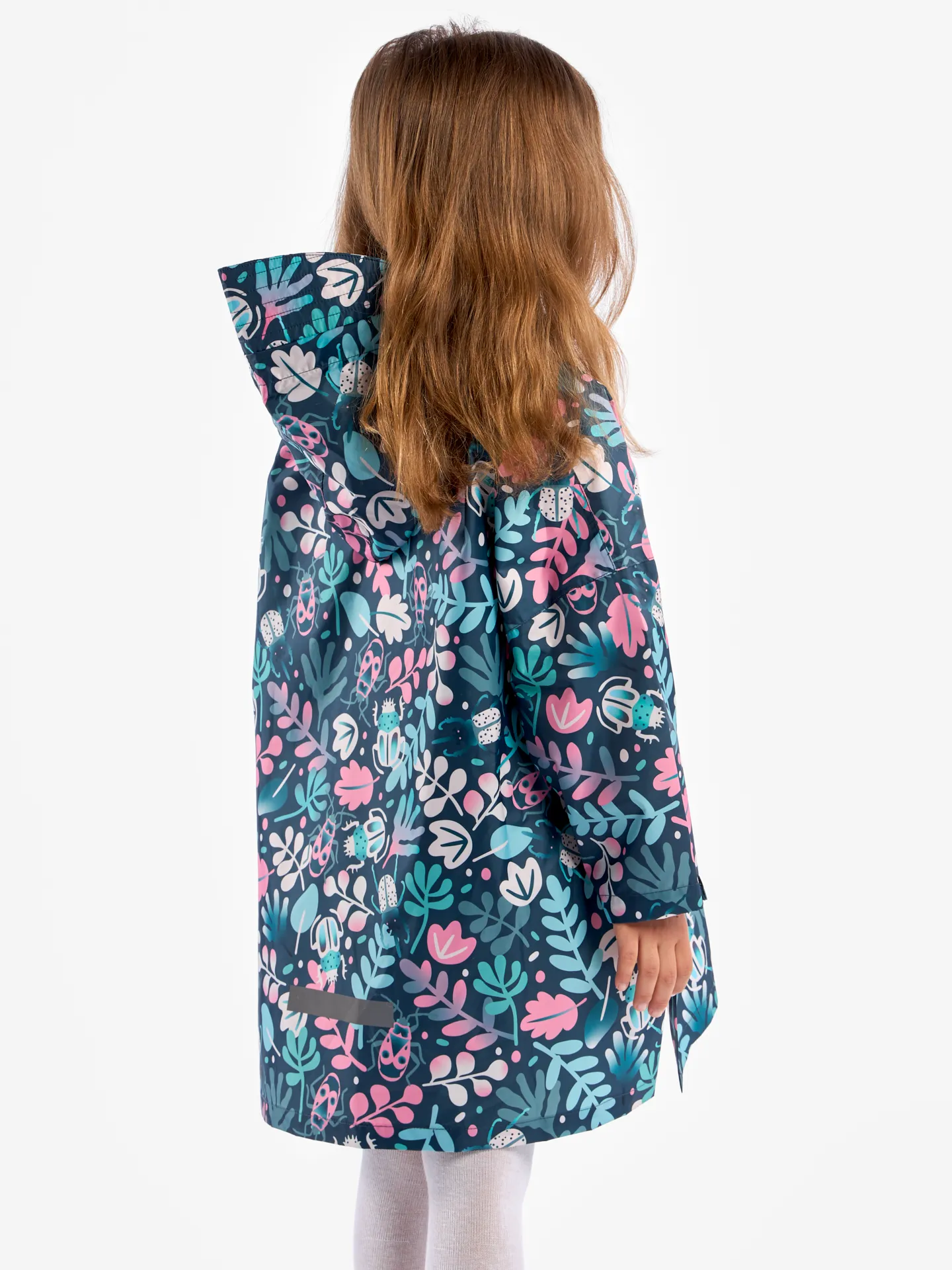 Manteau de pluie rigolo pour enfants Feuilles et insectes - Image 6