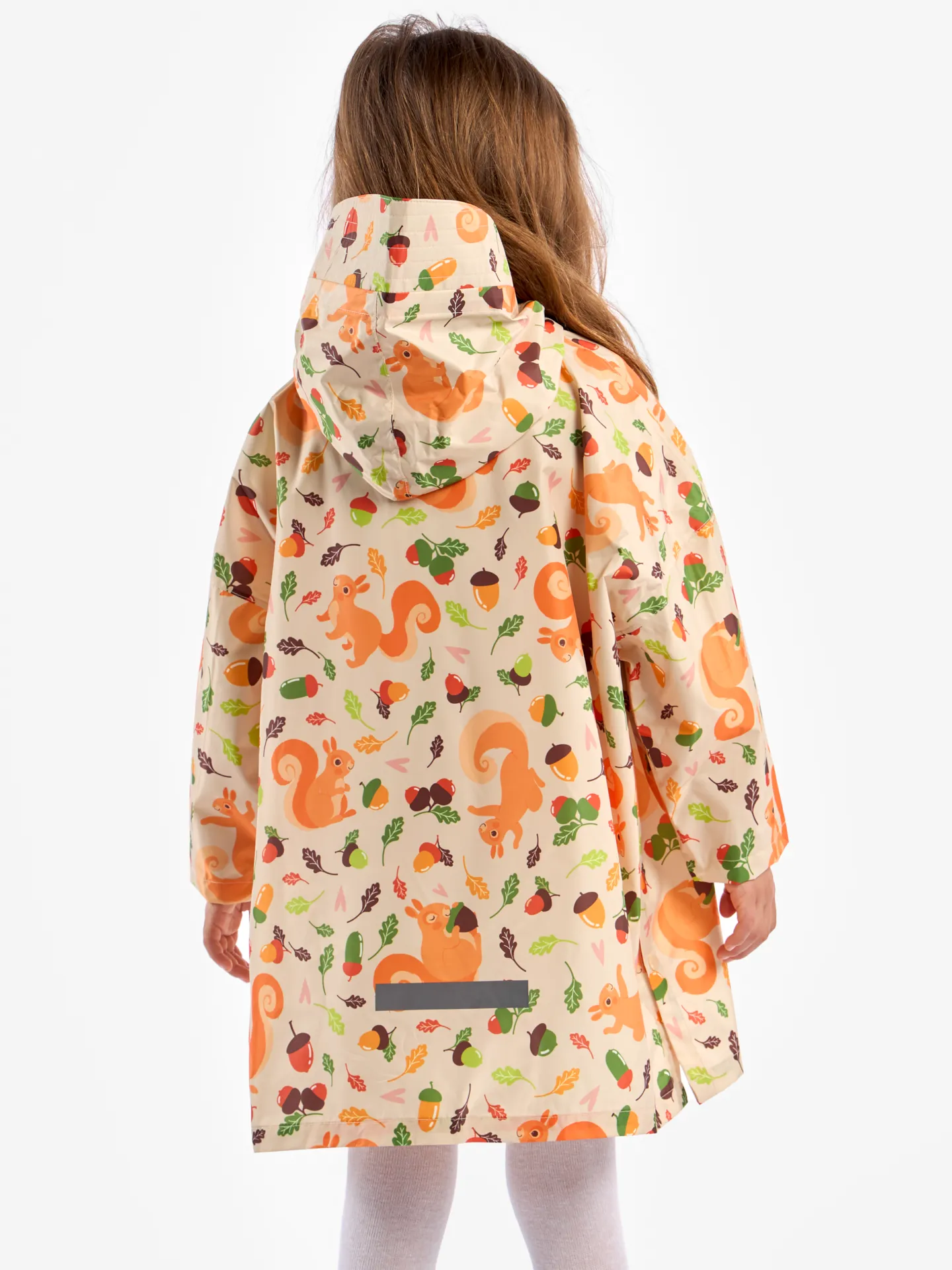 Manteau de pluie rigolo pour enfants Écureuil et noix - Image 6