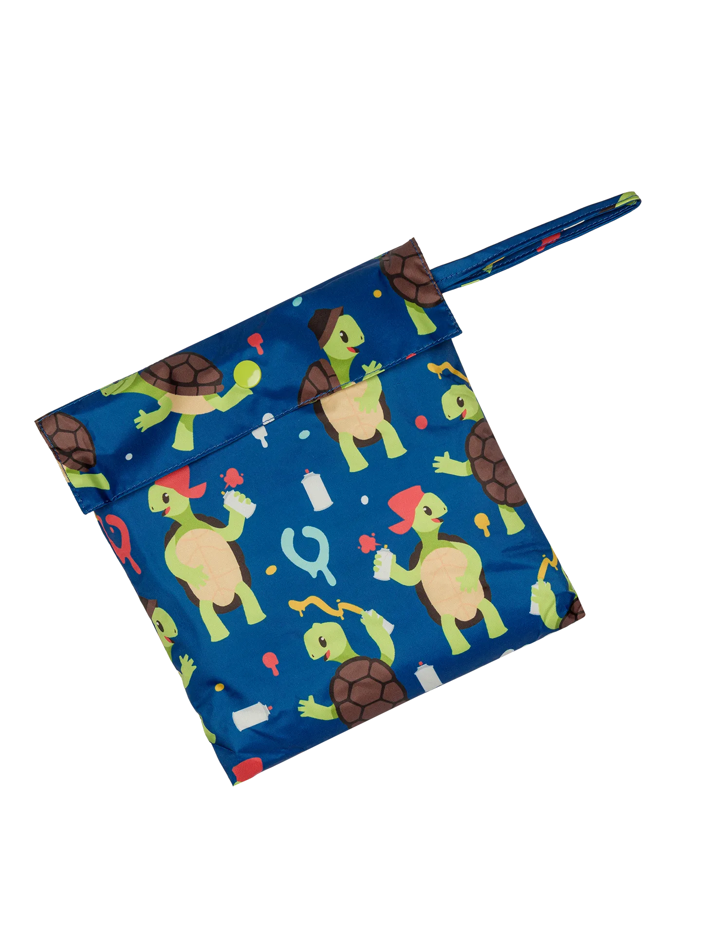 Manteau de pluie rigolo pour enfants L’artiste tortue - Image 3