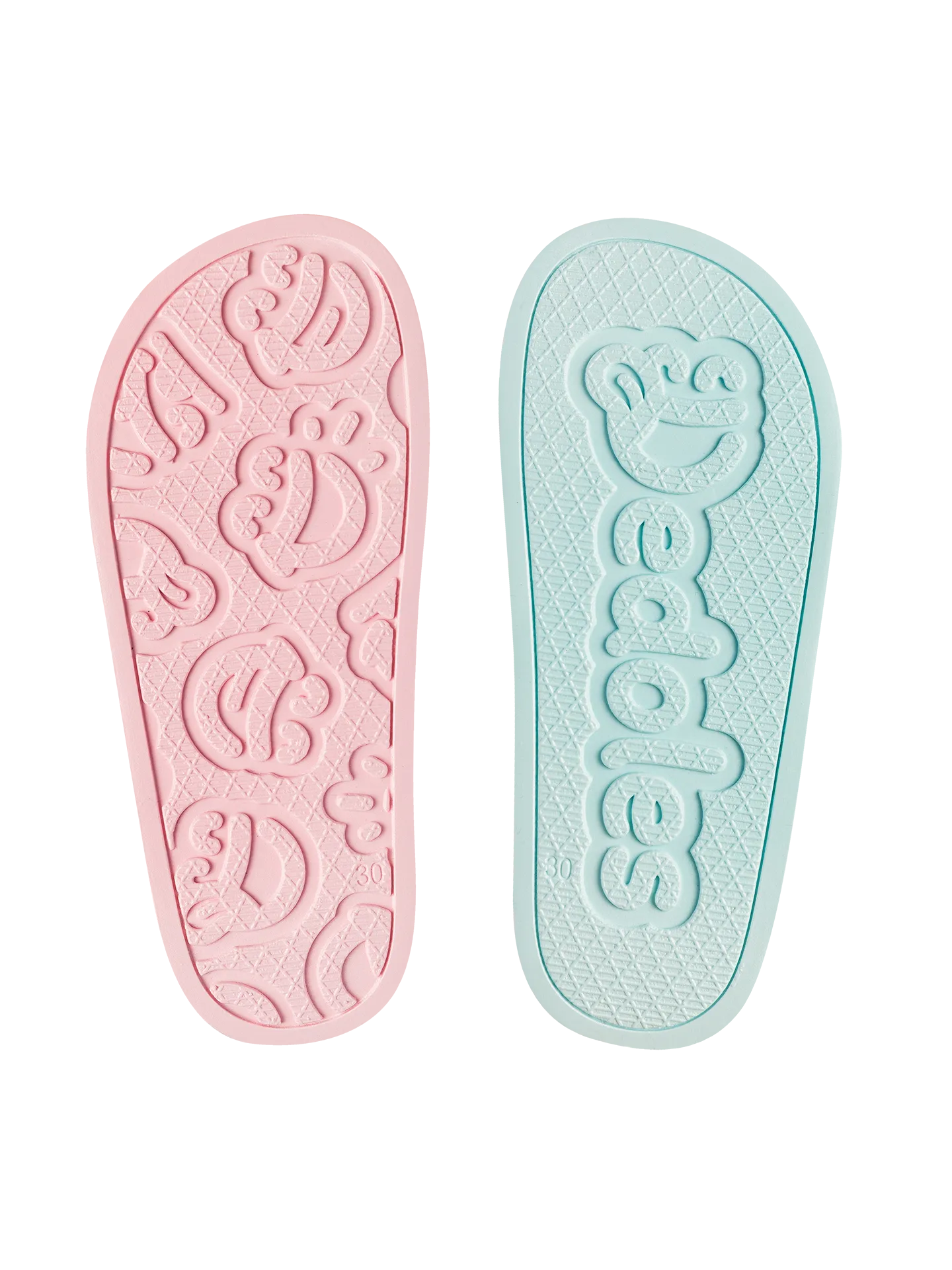 Sandales rigolotes pour enfants Licorne et arc-en-ciel - Image 3