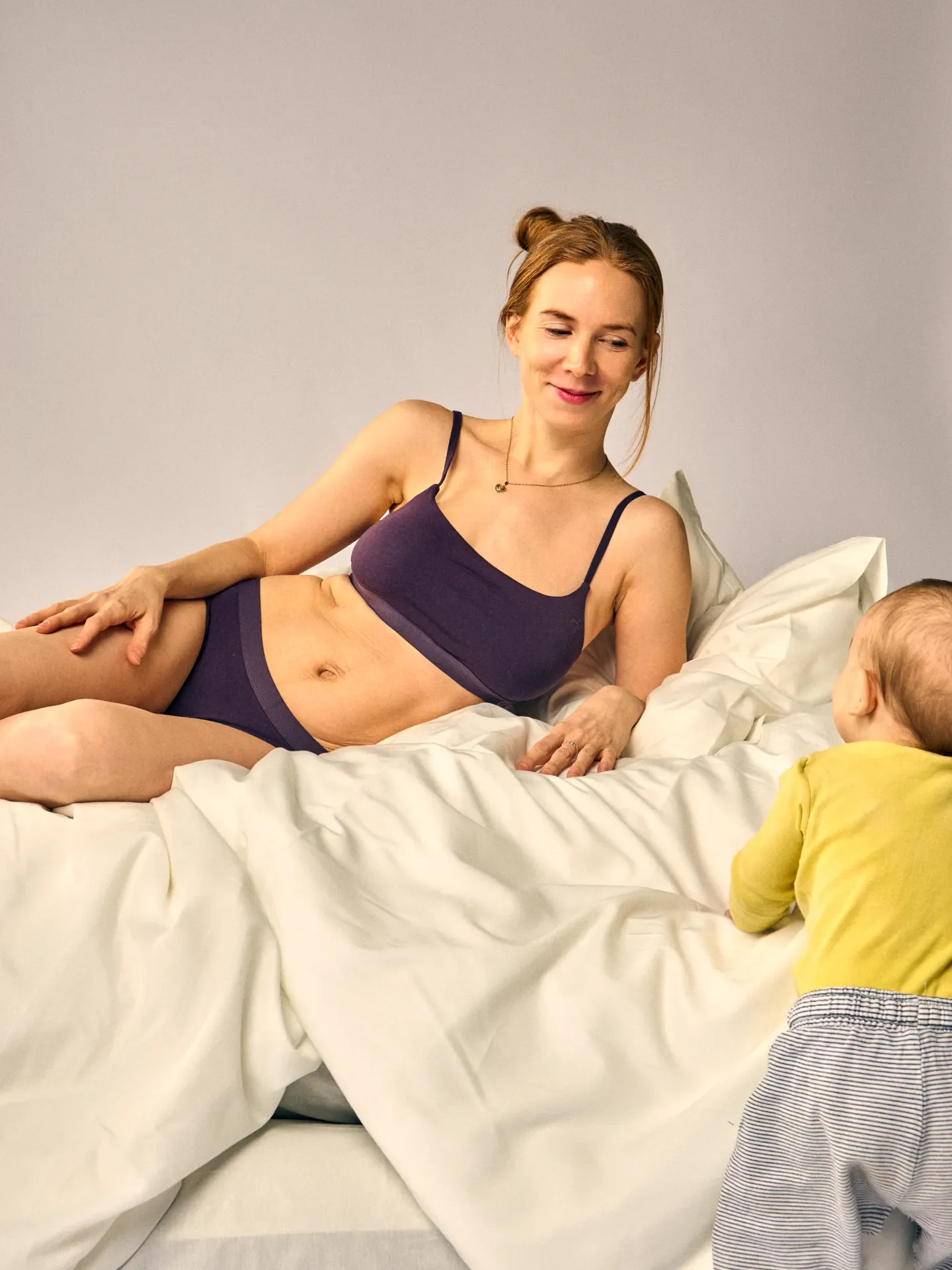 Culotte en modal prune parfaite pour femmes - Image 3