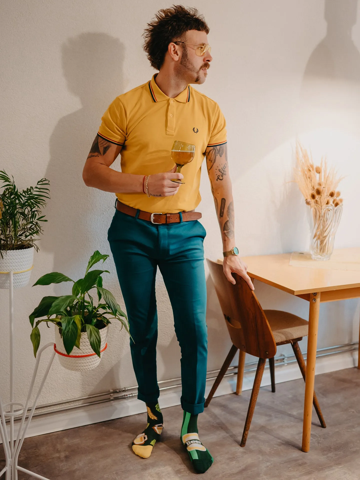 Chaussettes rigolotes Bière en bouteille - Image 3