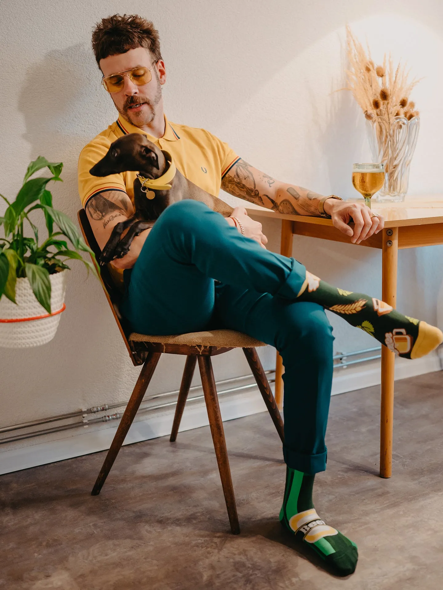 Chaussettes rigolotes Bière en bouteille - Image 4