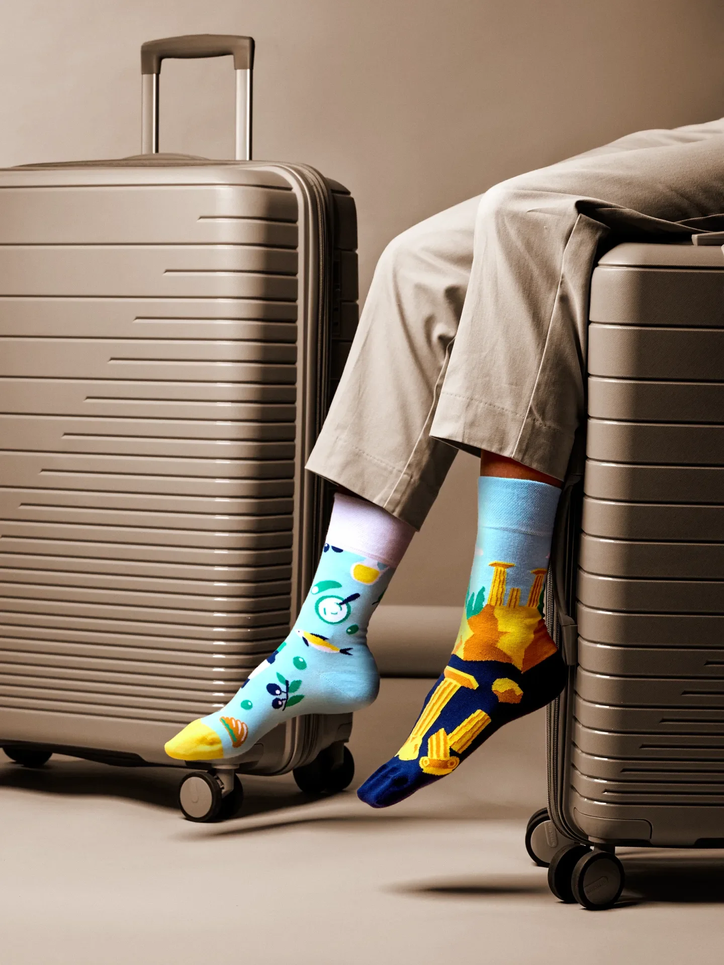 Chaussettes rigolotes Grèce - Image 4