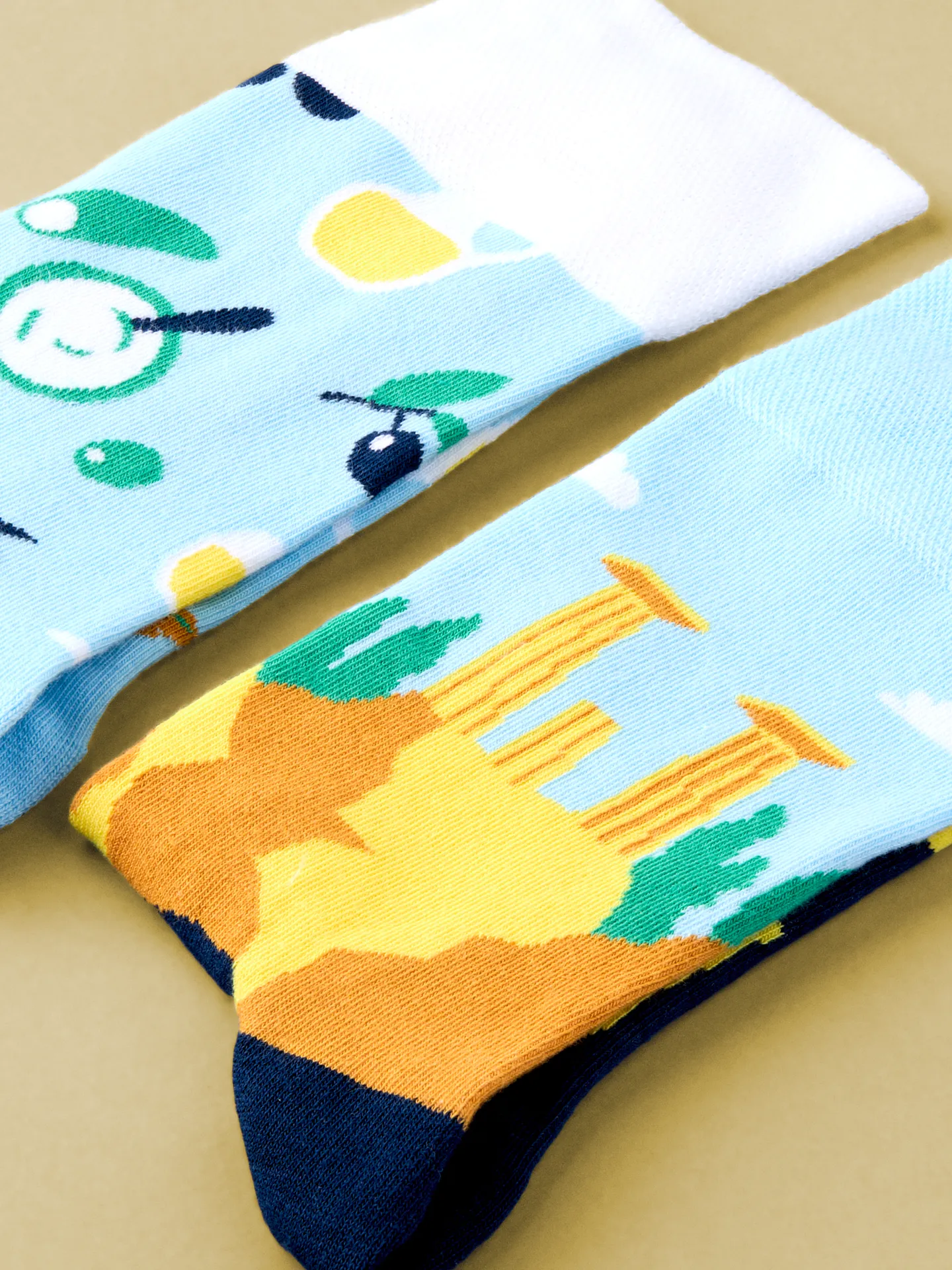 Chaussettes rigolotes Grèce - Image 5