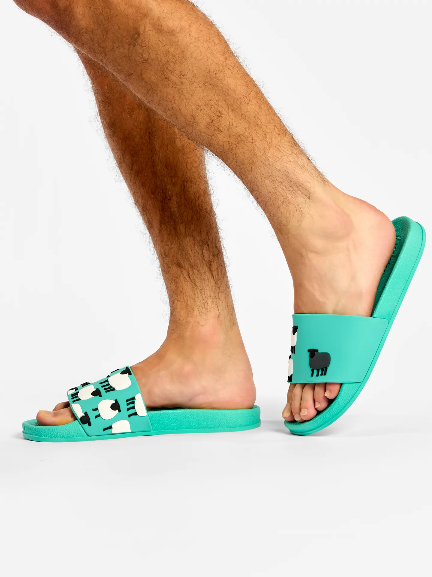 Sandales rigolotes Mouton noir - Image 4