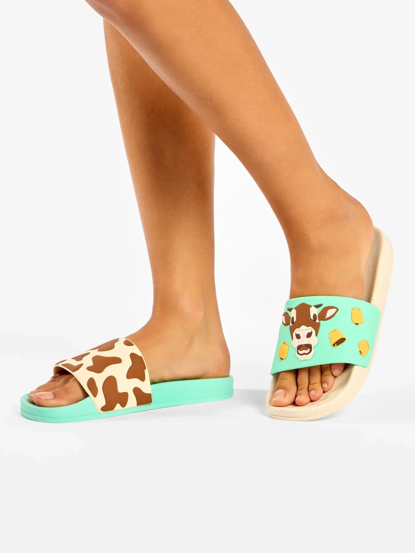 Sandales rigolotes Vache et cloche - Image 4