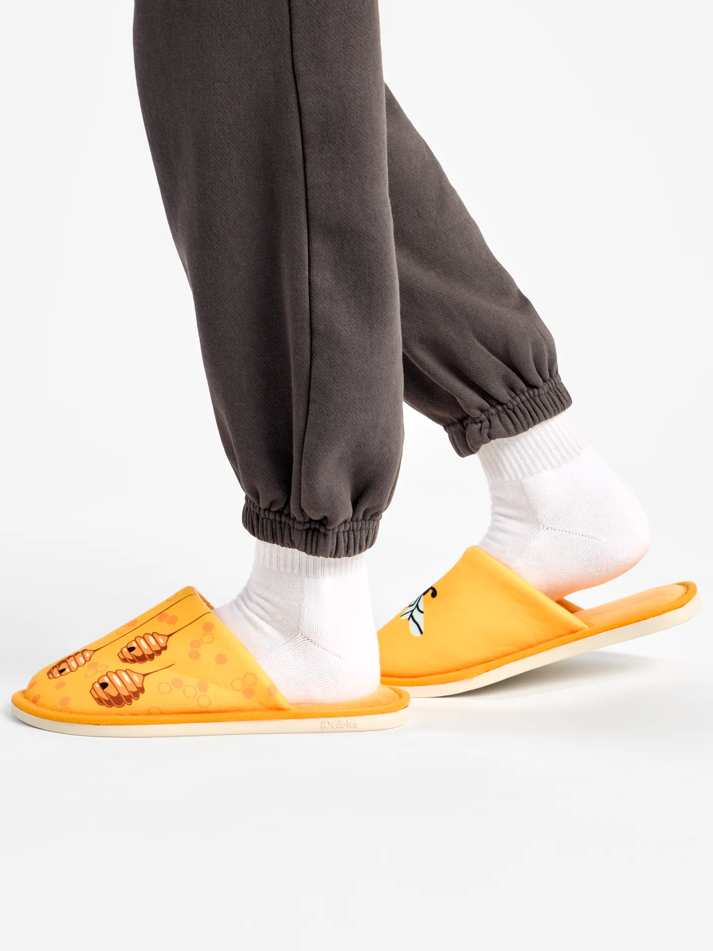 Pantoufles rigolotes Abeilles occupées - Image 4