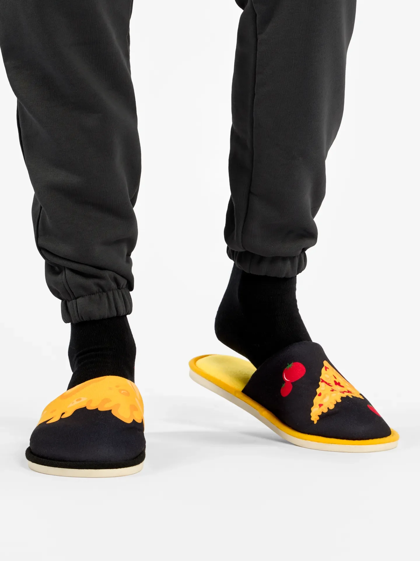 Pantoufles rigolotes Pizza au fromage - Image 4