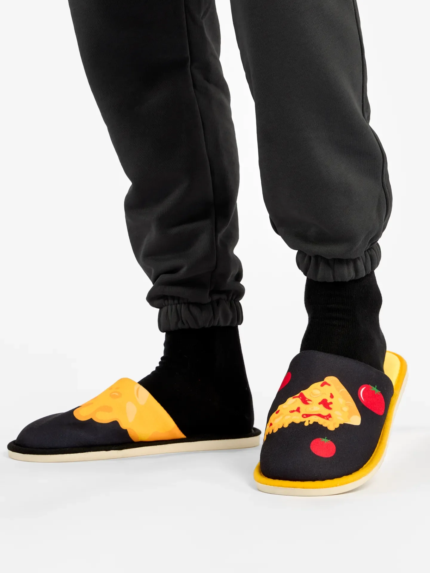 Pantoufles rigolotes Pizza au fromage - Image 5