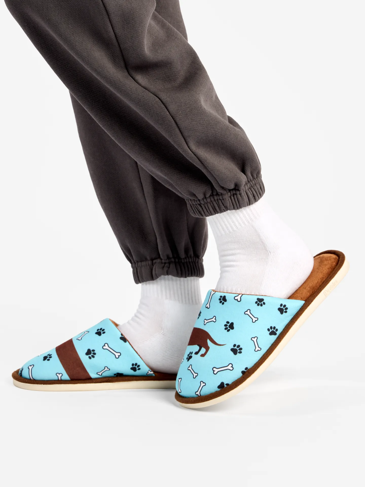 Pantoufles rigolotes Teckel à poil long - Image 4