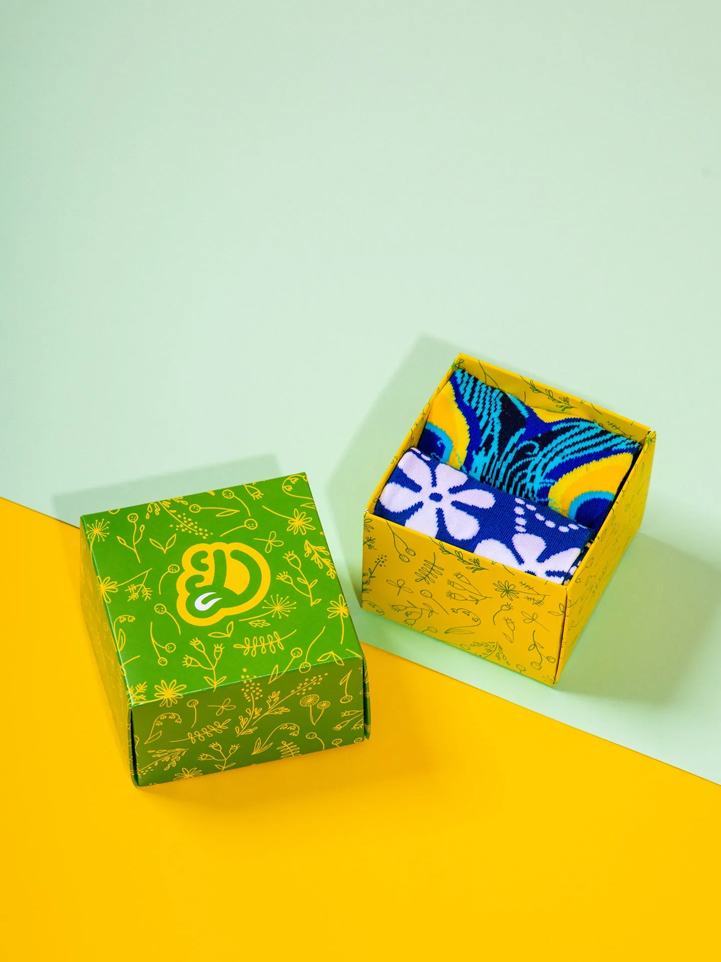 Coffret cadeau carré Fleurs de printemps - Image 5