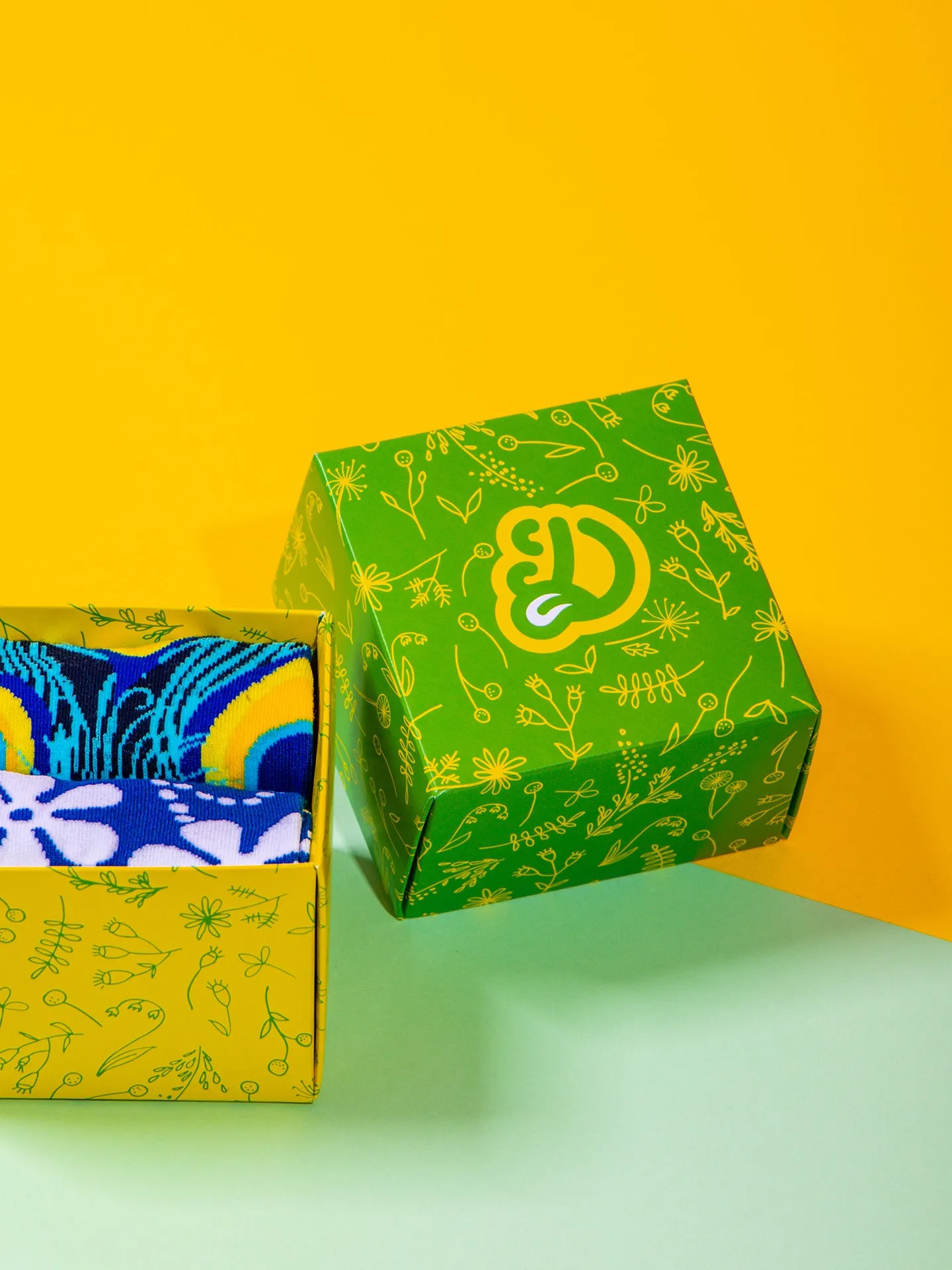 Coffret cadeau carré Fleurs de printemps - Image 6