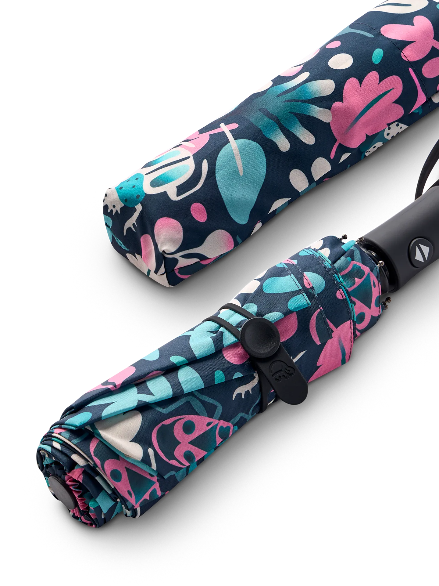 Parapluie rigolo Feuilles et insectes - Image 4