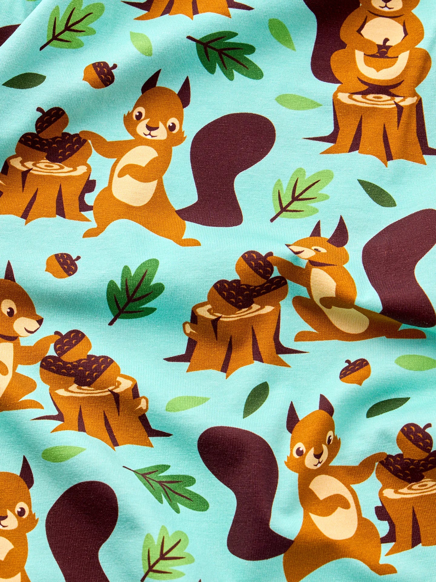 Pyjama rigolo pour femmes Écureuil dans les bois - Image 3